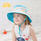 Summer UV Protection Bucket Hat Round brim 100% Polyester 46cm for babys