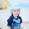 Adjustable Wide Brim Childrens Bucket Hats UV 50+ 100% Cotton