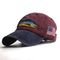 Curved Brim Blank Fitted Baseball Caps Custom Embroidery 52cm For Kids
