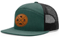 Customized Snapback Mesh Patch Logo Custom 7 Panel Trucker Cap Hat OEM/ODM