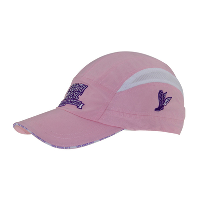 Beautiful Pink Women'S Workout Hats Custom Embroidered Running Hats SEDEX Certified