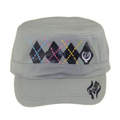 Mens Women Outdoor Military Baseball Hat Cotton Flat Top Army Cap OEM ODM