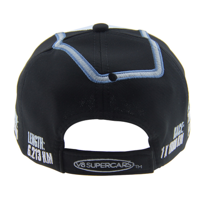 Eco Friendly Adjustable Baseball Caps Custom Racing Hat With 3D Embroidered
