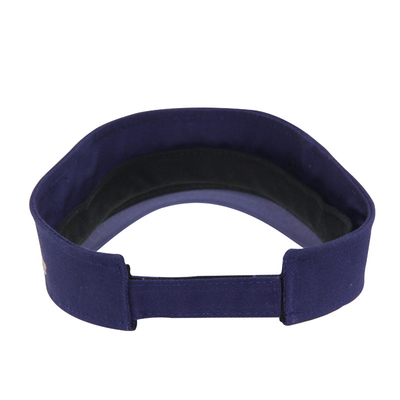 3D Custom Embroidered Sun Visors Breathable Mens Sports Visors OEM