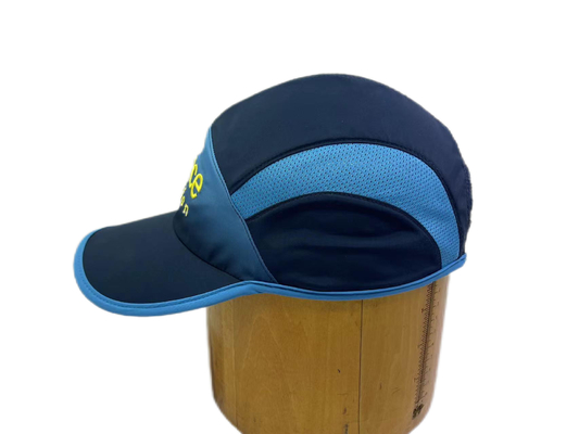 Comfortable Custom Sports Caps Precurved Bill With Binding Trim