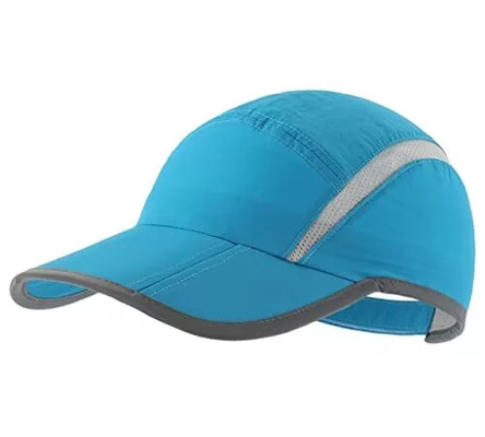 Fashionable Foldable Baseball Cap Sun Protection With Reflective Stripe
