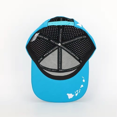 Custom Front Flat Peak Snapback Mid Profile 7 Panel Snapback Hat