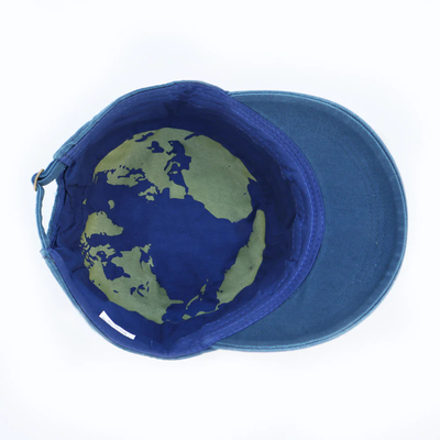 Organic Cotton Outdoor Fitted Military Cadet Cap