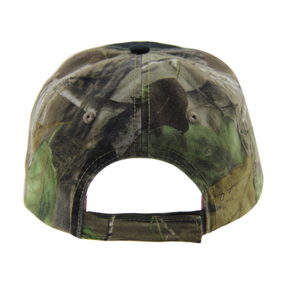 6 Panel Camoflage Embriodery Outdoor Baseball Caps, Unisex Low Profile Adjustable Hunting Hats