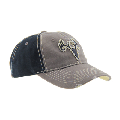 Curved Brim Distressed Vintage Baseball Caps Washed Baseball Hats Customizable
