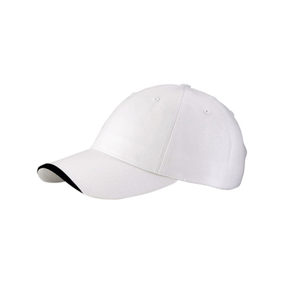 6 Panel Cotton Constructed Baseball Caps Low Profile Adjustable For Men Women