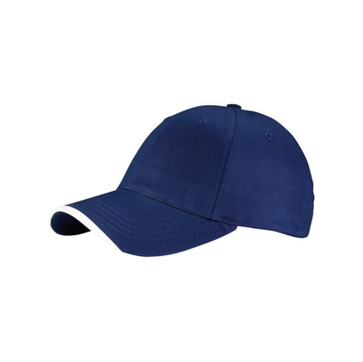 6 Panel Cotton Constructed Baseball Caps Low Profile Adjustable For Men Women