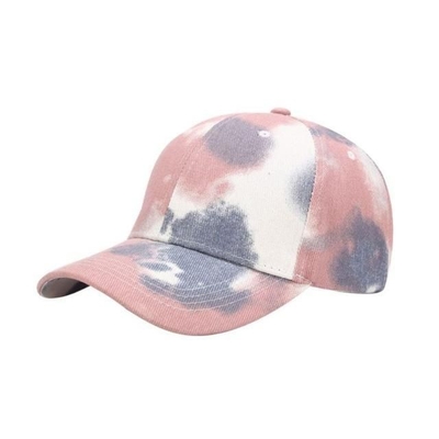 Tie Dye Denim Outdoor Baseball Caps Unconstructed