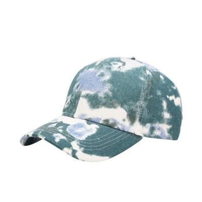 Tie Dye Denim Outdoor Baseball Caps Unconstructed