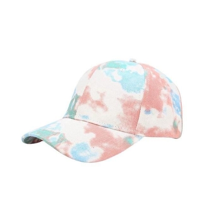 Tie Dye Denim Outdoor Baseball Caps Unconstructed