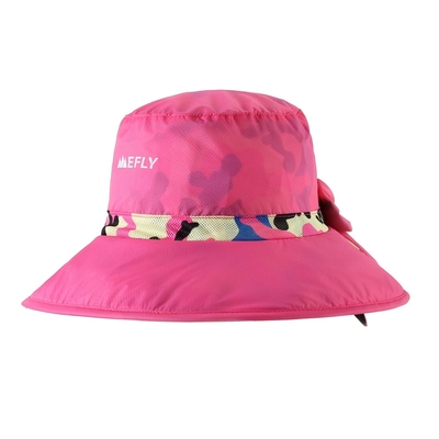 Fashionable Light Weight Women Bucket Hats Breathable Wider Brim