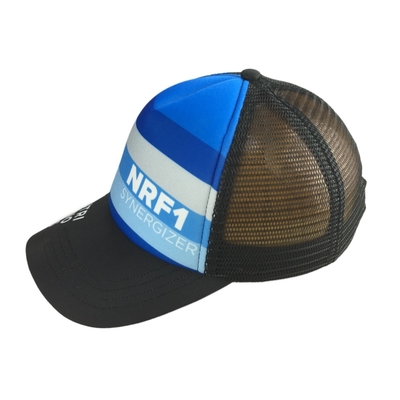Breathable 5 Panel Sublimation Printed Trucker Caps Baseball Trucker Hat
