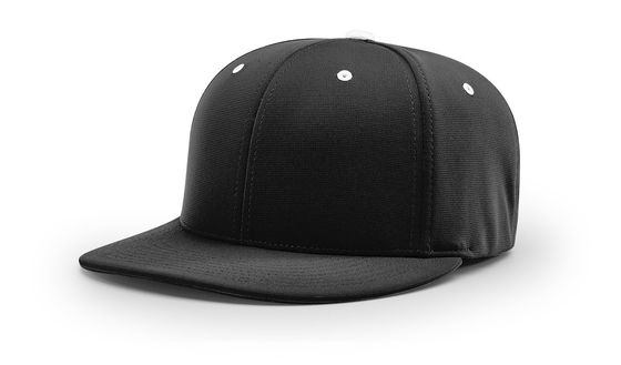 Unisex Solid Colors Six Panel Baseball Cap With Contrast Eyelets