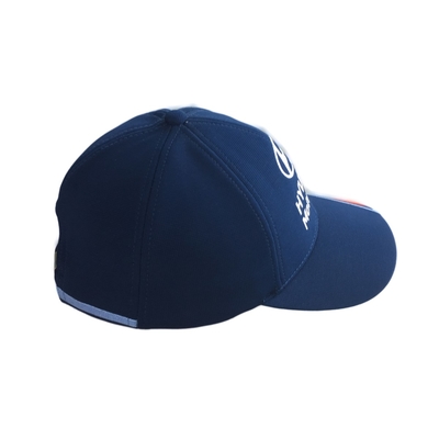 OEM Embroidery Racing Baseball Caps Adjustable Six Panels  Low Profile