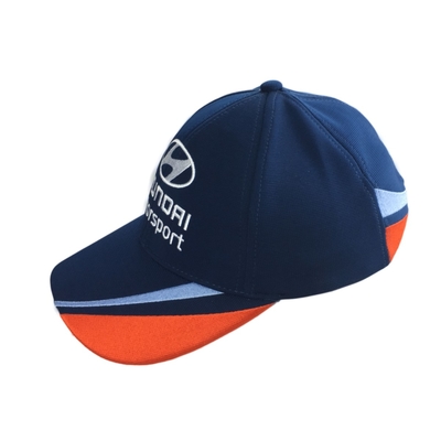 OEM Embroidery Racing Baseball Caps Adjustable Six Panels  Low Profile