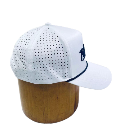 5 Panels High Profile Embroidery Golf Caps Women'S Breathable Baseball Cap Adjustable