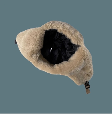 Windproof Ladies Fur Trapper Hats Cold Weather Trapper Hat Adult Size