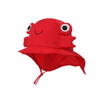 SGS UV Protecting Childrens Bucket Hats With Neck Flap For Outdoor Activities