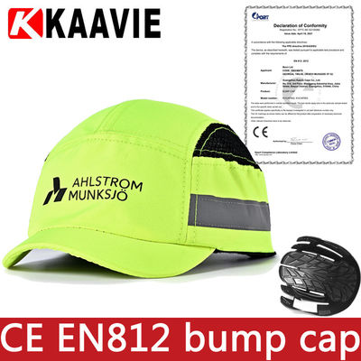 Head Protection Ventilated Bump Cap ABS Insert Baseball Style En812 Standard