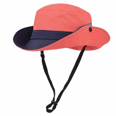 61cm Embroidered Bucket Hat For Camping Hunting Women Boonie Bucket Hat