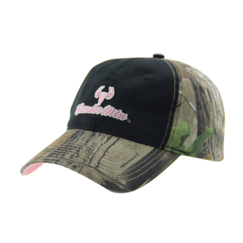 6 Panel Camoflage Embriodery Outdoor Baseball Caps, Unisex Low Profile Adjustable Hunting Hats