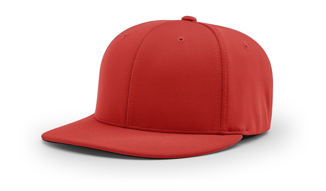 Adjustable Fit 6 Panel Solid Color Baseball Caps With Visor Functionality