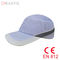 CE EN812 Cotton Safety Bump Cap Baseball Style Flat Embroidery Logo