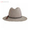 OEM  cowboy fedora hats  Custom mens 100% wool fedora oversized soft hats