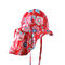 Unisex Sun Protection Childrens Bucket Hats 45cm Eco Friendly Dyed