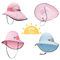 OEM ODM Outdoor Babys Bucket Hats 45cm 100% Polyester Breathable