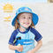 Neck Flap Upf50+ Hat Childrens Wide Brim Hats 43cm 100% Cotton