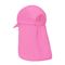 Outdoor Hiking Sun Protection Hats With Neck Flaps Pantone Color