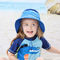 Baby Summer Beach Hat Boys Girls Sun Hat Toddler Neck Flap Cover Safari Hat Cap