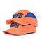 Orange Hat With Blue Embroidery Safety Bump Cap Pass CE EN812 Bump Cap small qty