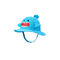Wide Brim Blue Cartoon Bucket Hat UPF 50+ SGS UPF Certificate