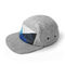 3D Embroidery 5 Panel Baseball Caps Unstructured Nylon Snapabck