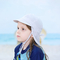 Swim Blank Children Flap Cotton Cap Beach Uv Summer Kids Play Hats Upf 50+