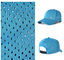Summer 56cm Embroidery Baseball Caps OEM Leisure Laser Cut Hole Sport Hats